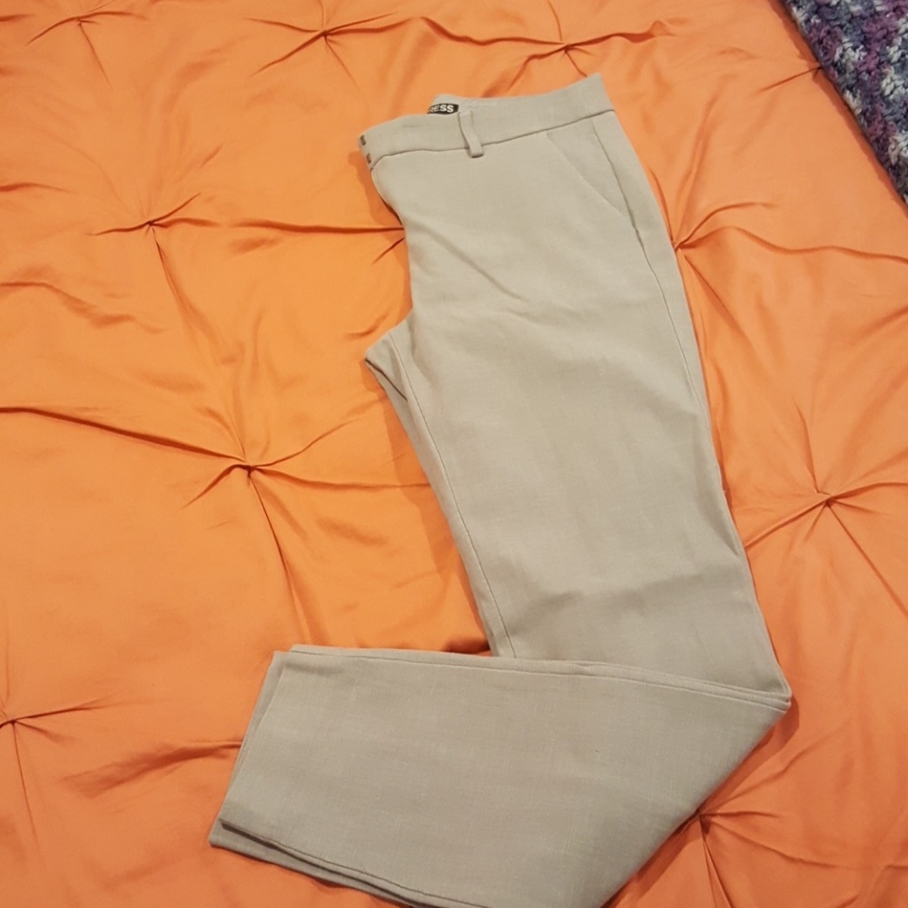 Grey work pants